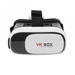 VR BOX VIRTUAL REALITY 3D SMART GLASS (2ND GENERATION)-Black & White