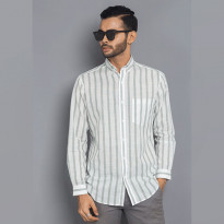 Striped Full Sleeve Button Down for Men (3021)