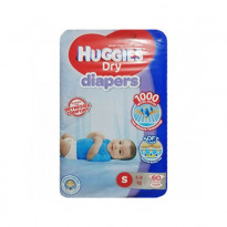 Huggies Small Belt 4-8Kg - 60 Pcs (Malaysia)