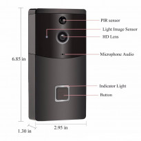 B10 Wireless WIFI Smart Door Bell IR Night Vision with PIR function