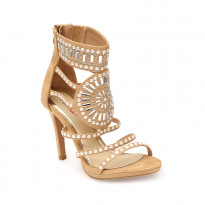 Apex Moochie Ladies High Heel Ankel Strap (82521A73)