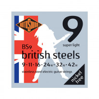 Rotosound British Steels 9.11.16.24w.32w.42w (BS-9)