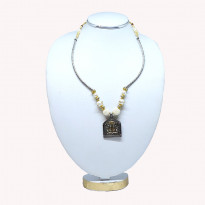 Dual Toned German Silver Neck Piece (CN008)