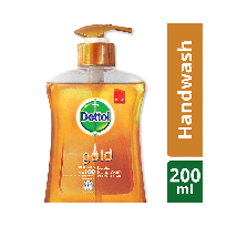 Dettol Hand wash Pump Gold (200 ml)