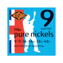 Rotosound Pure Nickels 9.11.16.24w.32w.42w (PN-9)