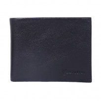Apex Venturini Men's Leather Wallet (07115A66) - Black