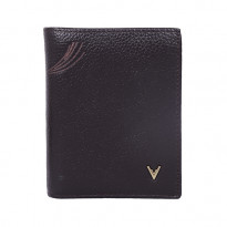 Apex Venturini Men's Leather Wallet (07133A57) - Dark Brown