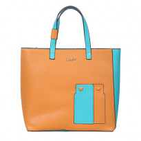 Apex Moochie Ladies Bag (07526A90) - Brown & Green