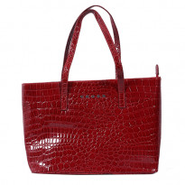 Cross Ladies Horizontal Tote Bag (07557A07) - Red