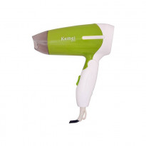 Kemei Professional Hair Dryer (Km-6830) - White and Green
