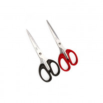 Deli No. 6009-180mm 7 ''office scissors Black & Red Combo