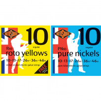 Rotosound Rotos (R10) & Rotosound Pure Nickel (PN10) Combo
