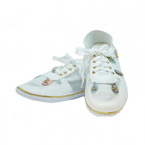 Stylish Ladies Sneaker (9830W)-White
