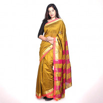 Monipuri Silk Saree(Agni 004) - Yellow