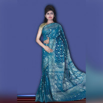 Kabin Katan Saree (Agni 009) - Ice Blue
