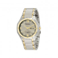 Armitron Mens Two-Tone Watch (20/4309GYTT)-Gold & Silver