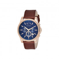 Armani Exchange Men’s Chronograph Watch AX2508-Brown and Blue