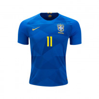 Brazil 2018 World Cup Away Kit (Number 11)