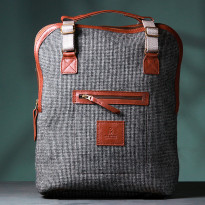 MIB Spirit Ltd Unisex Eumerous Houndstooth Convertable Backpack (CBP-MT-02-WOOL)