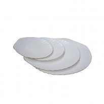 Chinbull Shell Shape Plate Set 4PCs (W4E1)
