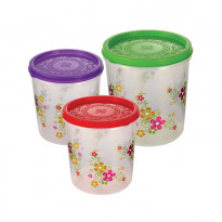 ACI Colors Kitchen Container 3 pcs Set (7L, 10L & 15L)