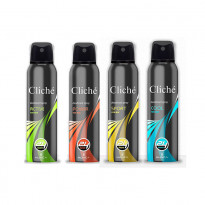 Cliché Deodorant Sprays for Men - 150ml (24 hours)