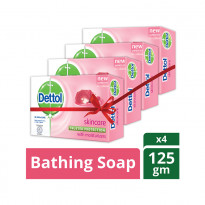Dettol Soap Skincare Quad Pack Combo (125g)