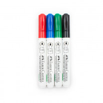Faber Castell Combo of Four Color White Board Marker (W70)