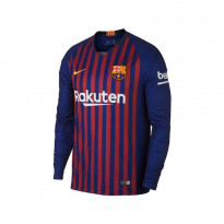 FC Barcelona Stadium Home Kit 2018-19 Full Sleeve