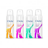 Cliché Deodorant Sprays for Women - 150ml (24 hours)