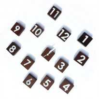 Hovel 3X3 Design Wall Clock HCBT16A 