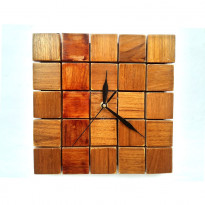 Hovel Mini Box Wooden Wall Clock HCBT3