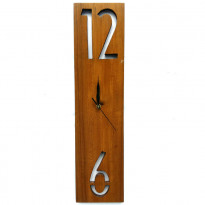 Hovel Engrave Hour Wooden Wall Clock HCBT7