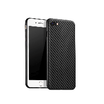 Hoco Ultra-thin series carbon fiber PP cover for iPhone 8 - black