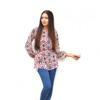 Outlook Western Fashion Top for Women (OWWFT-18013_Beige)