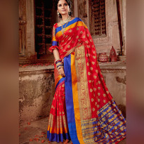 Original Indian Katan Saree - INDSC-1C