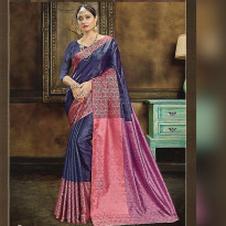 Original Indian Katan Saree - INDSC-3C