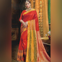 Original Indian Katan Saree - INDSC-3F