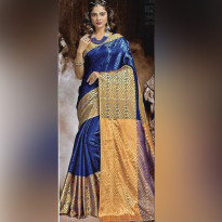 Original Indian Katan Saree - INDSC-4A
