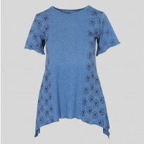 Le Reve Women’s Short Sleeve A-Line Tunic - (LKT14209)
