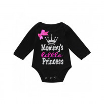 Baby Girl Long Sleeve Bodysuit Mommy's Little Princess