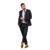 Menson Navy Blue Men's Suit