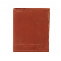 Fossil Passport Bi-Fold Brown Wallet