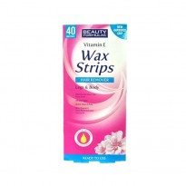 Beauty Formula Vitamin E Cold Wax Strips 40pcs – White